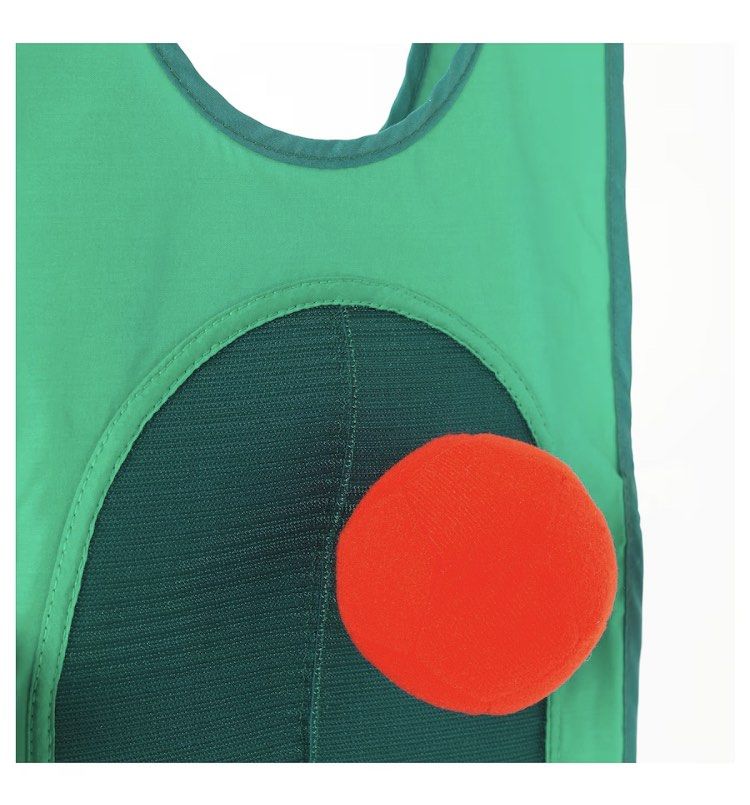 IKEA LUSTIGT Tag game with Velcro vest and balls for tossing accuracy