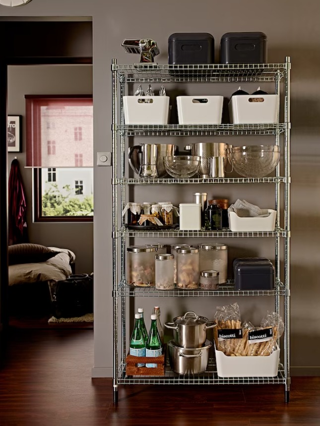 Ikea Omar 1 Shelf Section, Furniture & Home Living, Furniture, Shelves ...