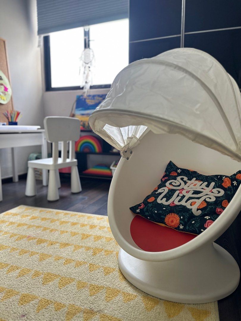 IKEA PS LOMSK Kids Swivel Chair, Babies & Kids, Baby Nursery & Kids