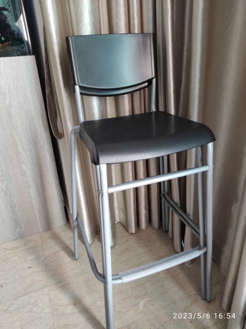 Ikea Stig bar stools, Furniture & Home Living, Furniture, Chairs on