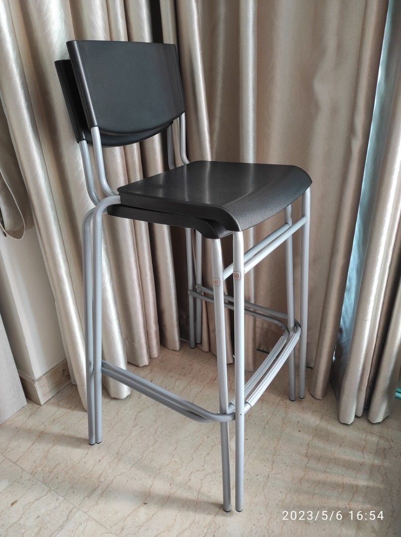Ikea Stig bar stools, Furniture & Home Living, Furniture, Chairs on