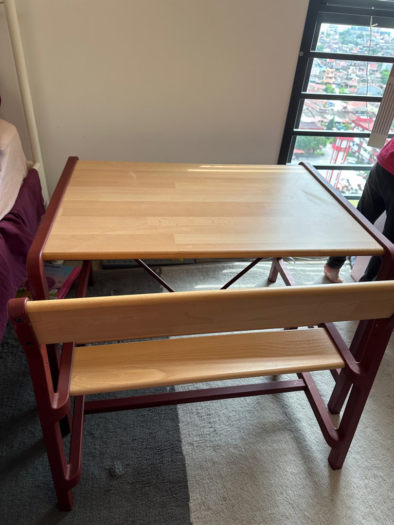 IKEA YPPERLIG kids table and bench, Furniture & Home Living, Furniture