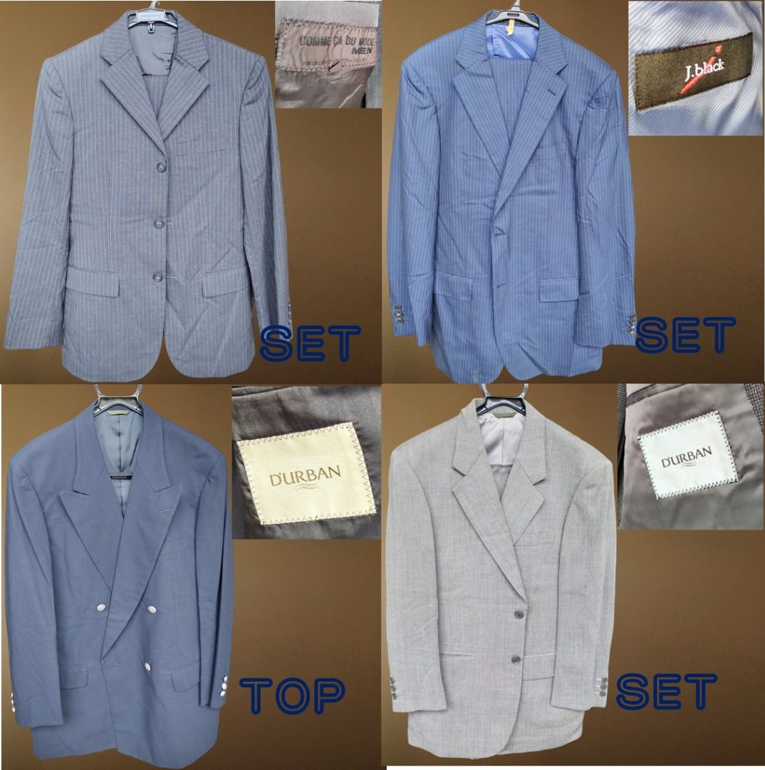 [Preloved] Imported Buisiness Suits for Men (Various Sizes) / Jas Impor ...