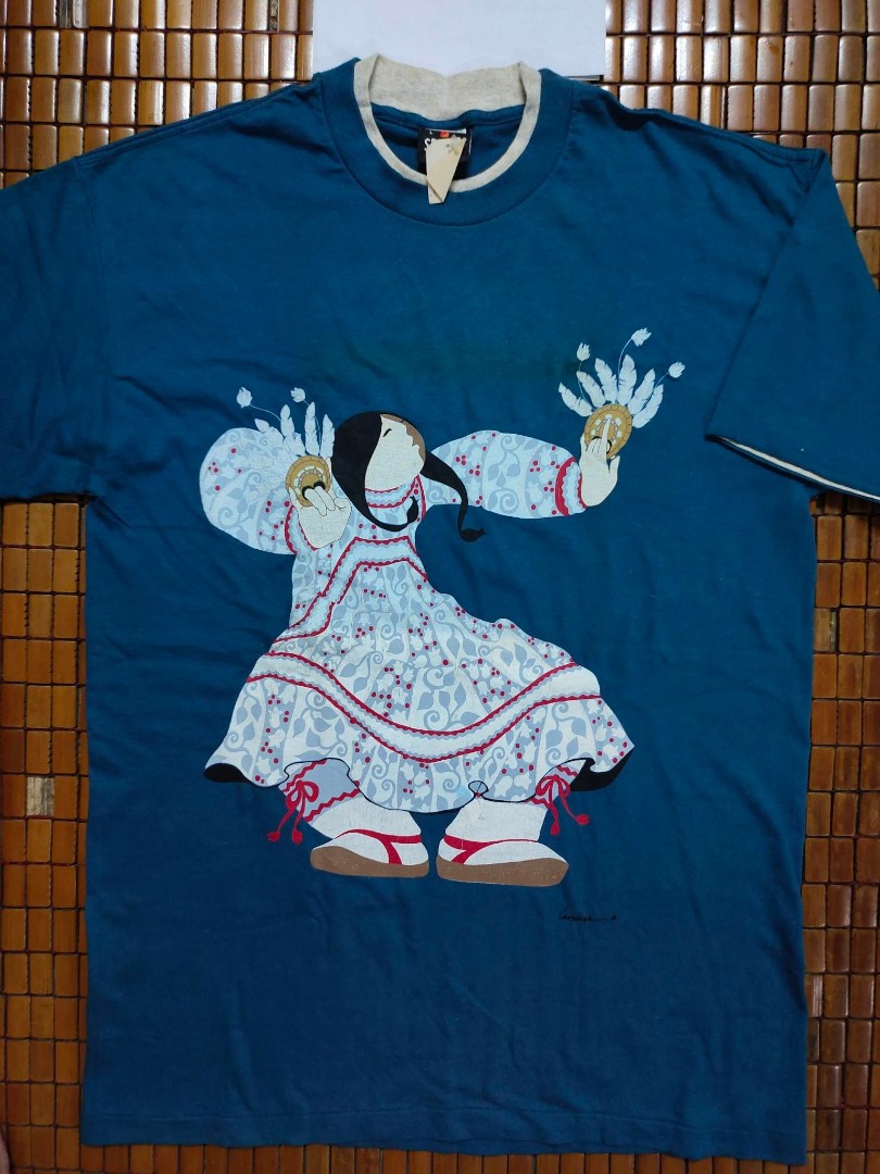 INDIAN VINTAGE SHIRT, Men's Fashion, Tops & Sets, Tshirts & Polo Shirts