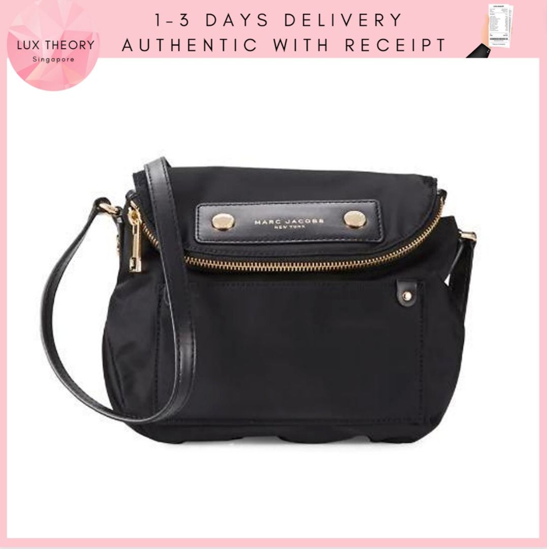 INSTOCK Marc Jacobs Mini Natasha Nylon Crossbody Bag in Black