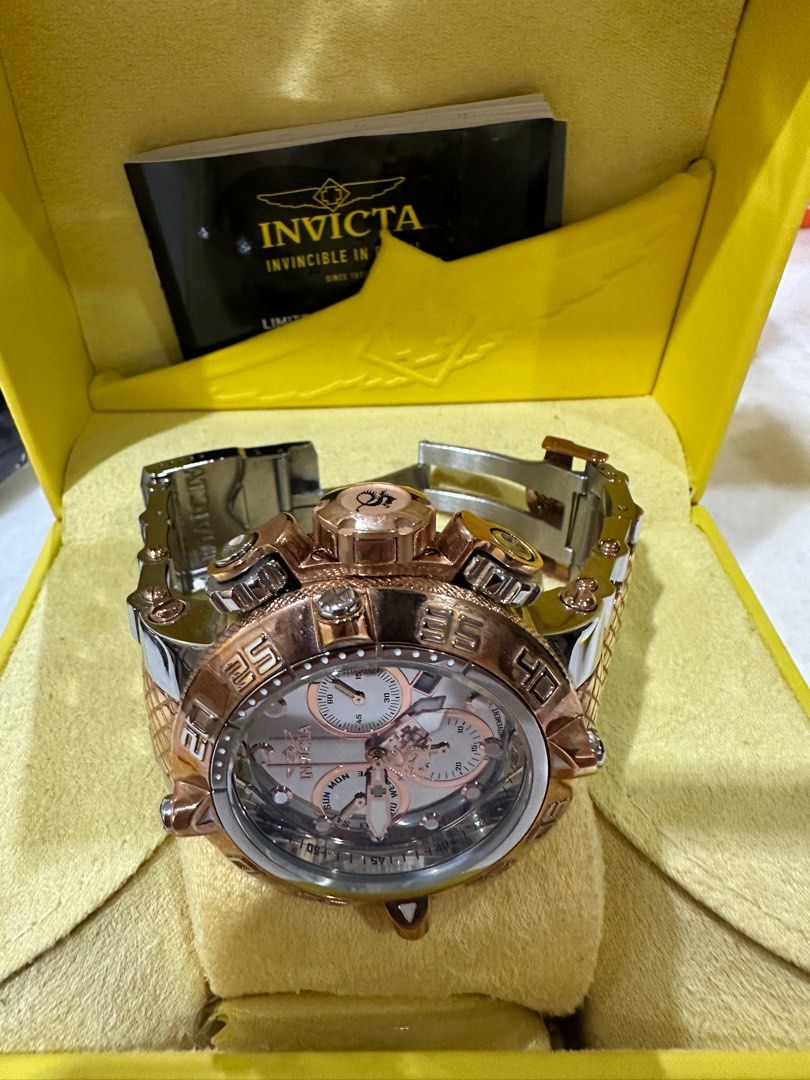 Invicta subaqua sale rose gold