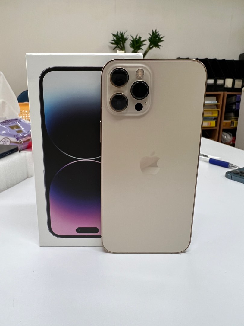 iPhone 12 Pro Max 512GB Gold 金色 💛 ✅100%原裝original✅battery health  85%✅90days warranty✅95%New ✅12promax 12pro max