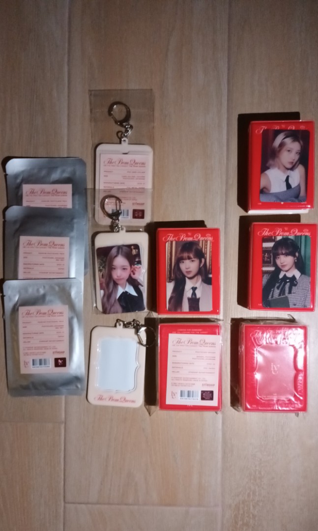 ive fancon韓國場周邊小卡卡套卡冊, 興趣及遊戲, 收藏品及紀念品, 韓
