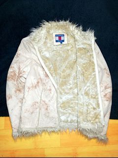 Jaket Suede sherpa / winter jacket/ jaket sherpa