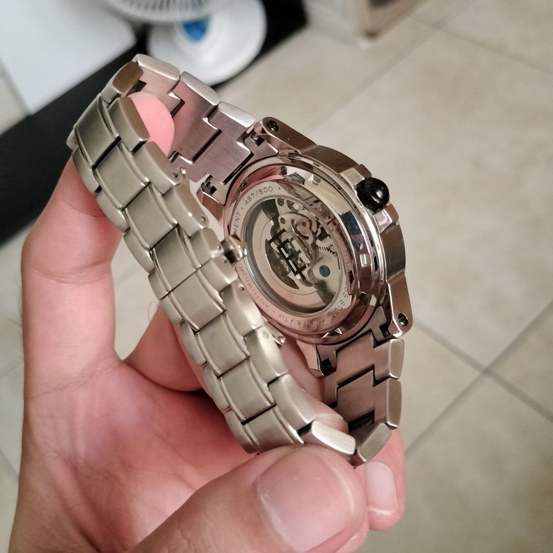 Jam Tangan Thomas Earnshaw ES 8243 33 Black Original Kualitas