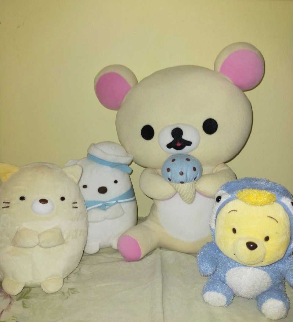 Japan Plush Toys [Korilakkuma, Sumikko Gurashi, Pooh], Hobbies & Toys