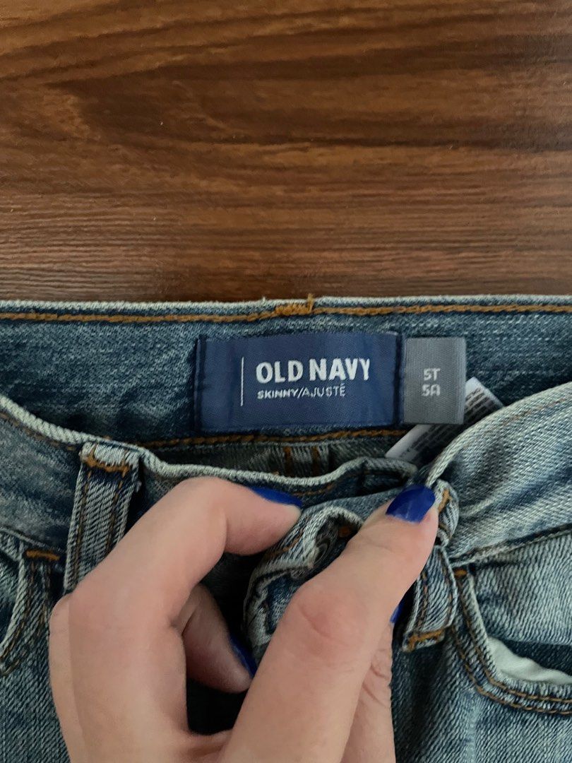 Old Navy Jeans/pants for kids (Category: Babies & Kids Fashion) located in Cainta. Submitted by klach (Listing ID 1230365951, Image 2). Description: ✅ Php 300 each ✅ Barely used / skinny jeans ✅ This is pre loved. Manage your expectations. ✅ RS: Decluttering ✅ First to pay will get the item ✅ No Return No Exchange ✅ Mode of payment: Gcash 🛵📦 Lalamove / GoGo Xpress ☑️ Shipping to be shouldered by buyer .