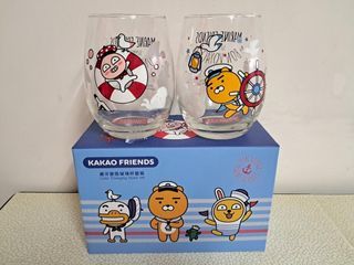 Kakao Friends 遇冷變色玻璃杯套裝