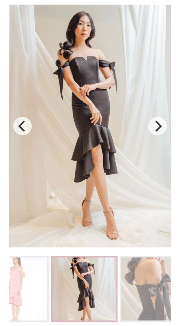 Karimadon black sale dress
