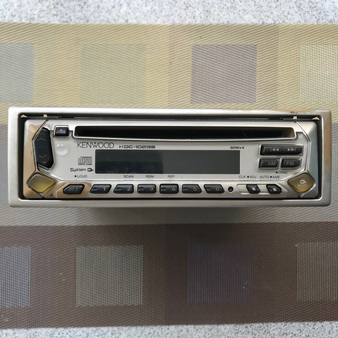 Kenwood car radio with CD, Auto Accessories on Carousell