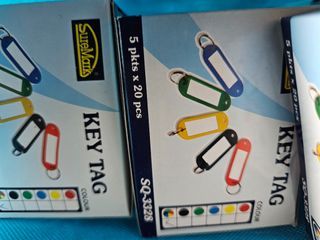Key tags (each box comes with 5x20 tags)