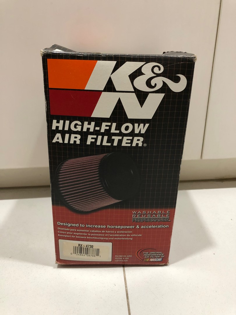 K&N RU-4730 Universal Air Filter main image 1