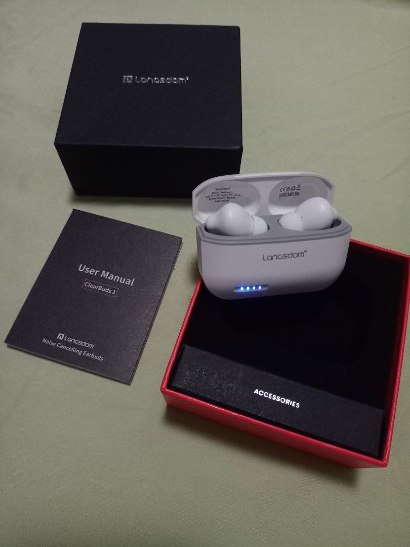 Langsdom Clearbuds anc tws noise cancelling earbuds