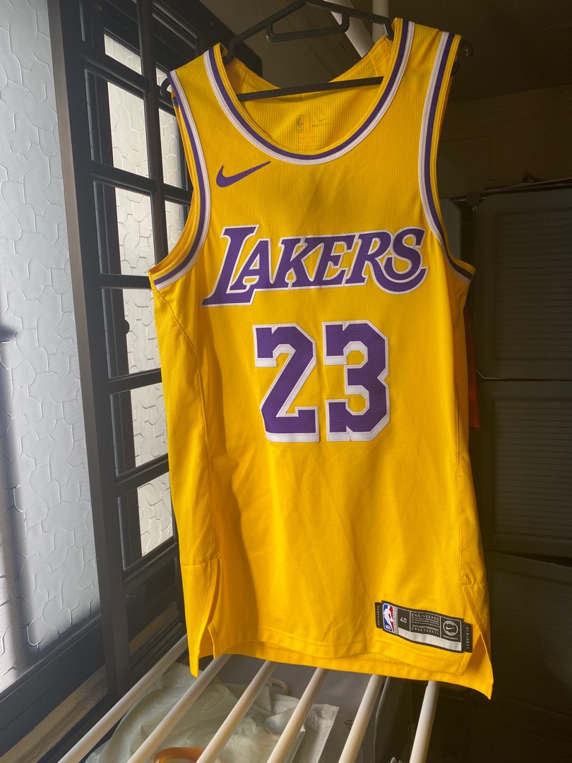 Lebron James lakers 75th anniversary jersey, Men's Fashion, Activewear on  Carousell