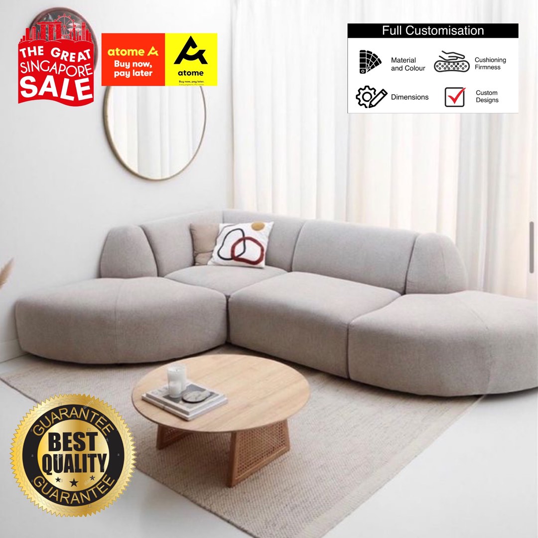 Length 160cm Designer Regina Modern Luxury Sofa Available in High