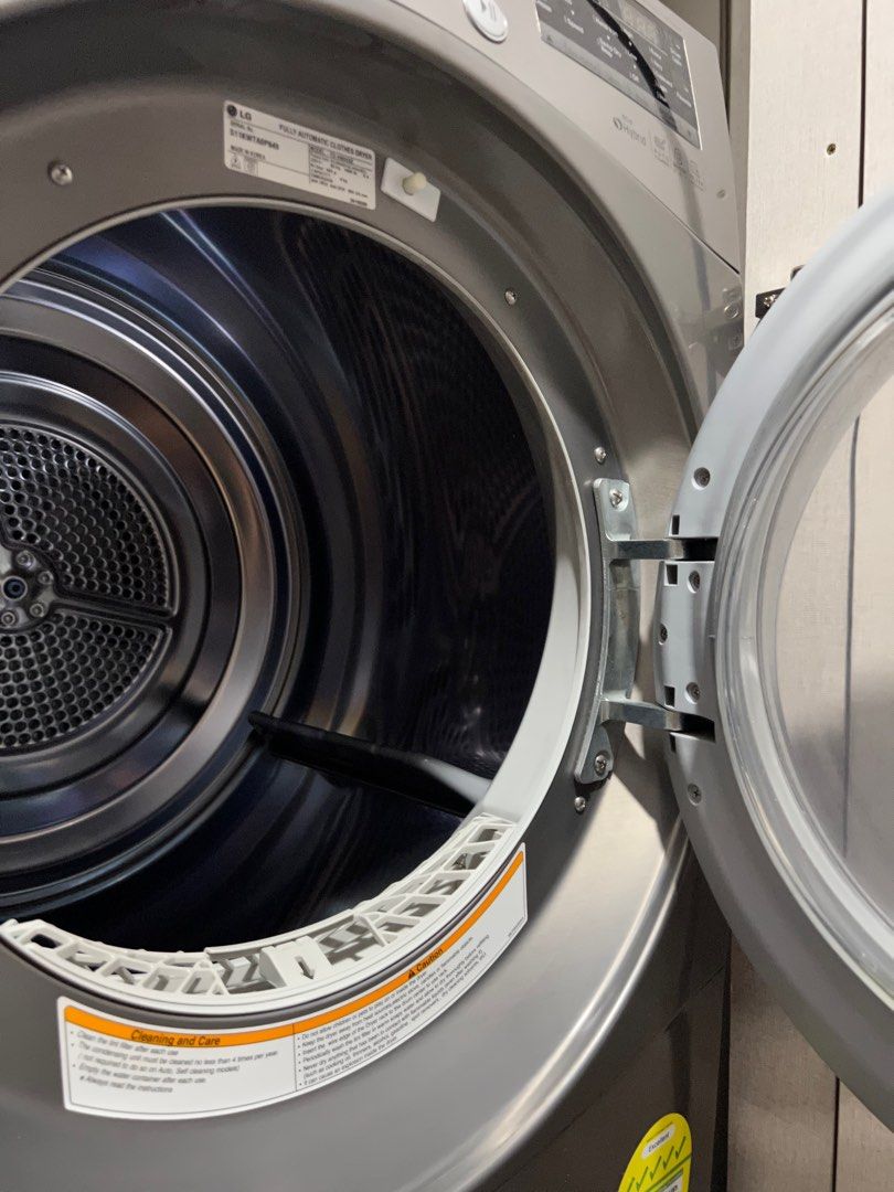 LG inverter direct drive washing machine and dryer set, TV & Home