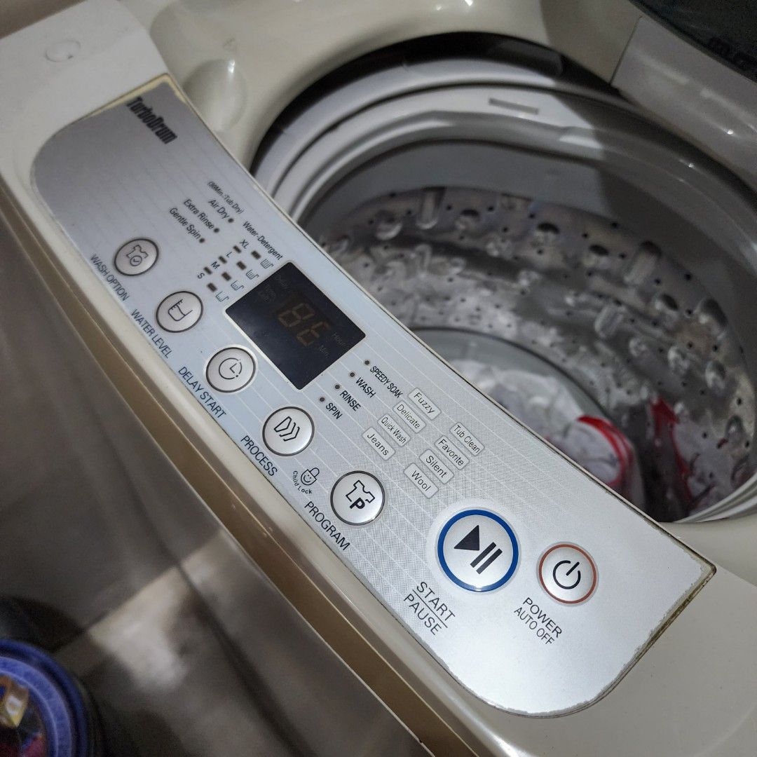 LG Washing Machine 7.0 KG Turbo Drum, TV & Home Appliances, Washing