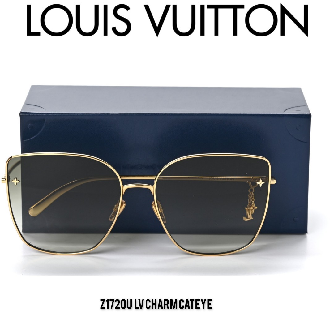 LOUIS VUITTON sunglasses Z1720U LV charm cat eye Monogram Flower
