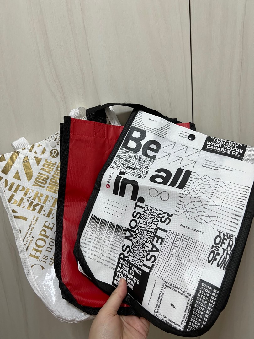 Lululemon recycle bag, Women's Fashion, Bags & Wallets, Tote Bags on