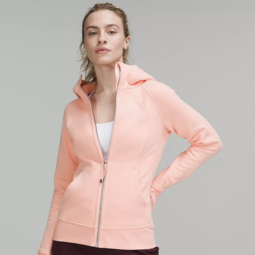Lululemon pink zip up store