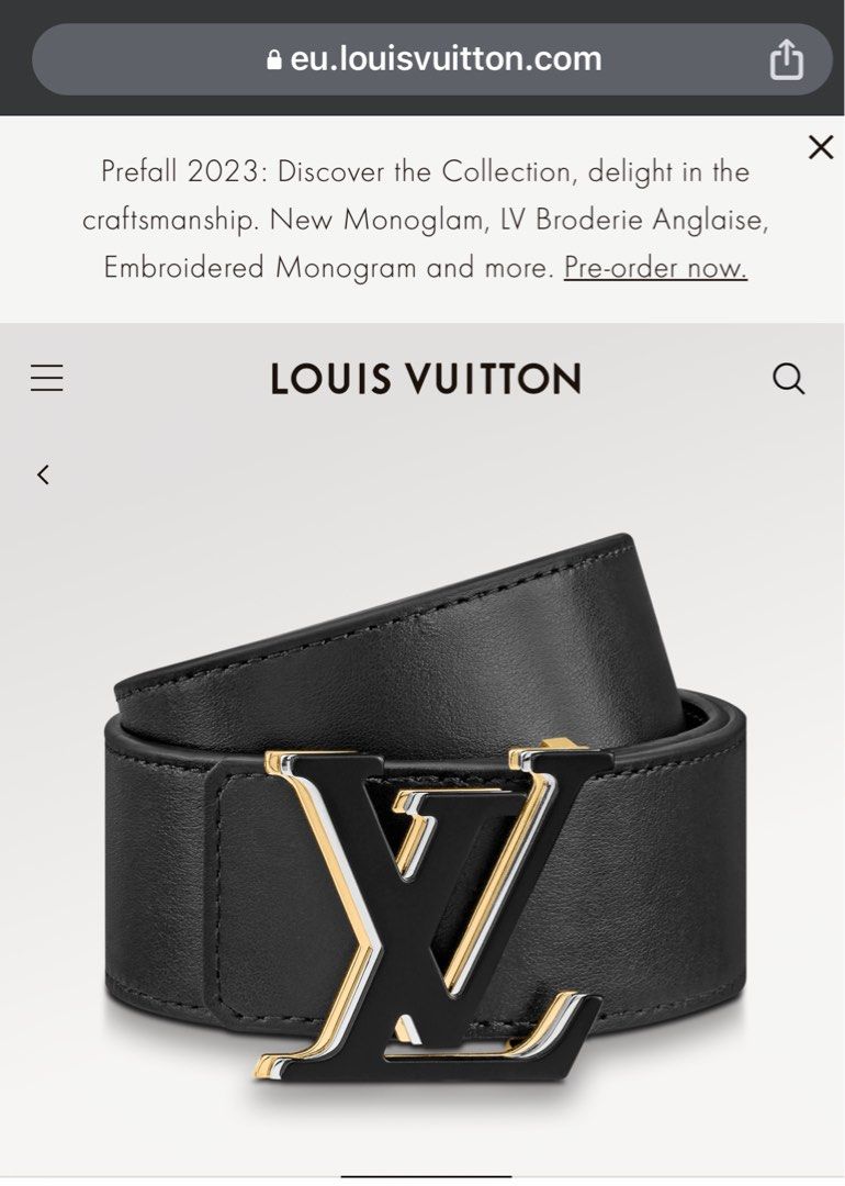LV BELT BUCKLE, Men's Fashion, Watches & Accessories, Belts on Carousell