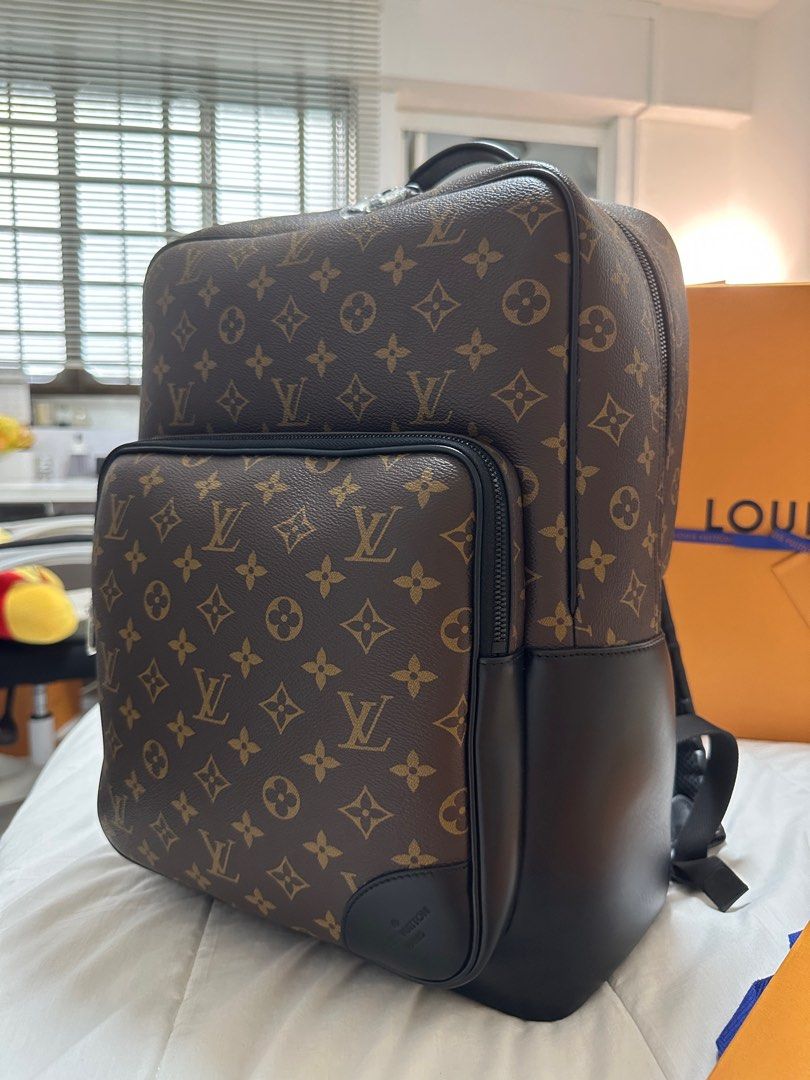 Shop Louis Vuitton MONOGRAM MACASSAR 2021-22FW Dean backpack