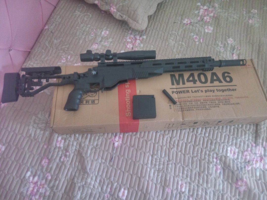 M40A6 nerfty shell ejection blaster, Hobbies & Toys, Toys & Games on