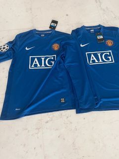 Original not remake - player issue] Manchester United 2009 Final Player  version jersey Ronaldo, Sports Equipment, Sports & Games, Racket & Ball  Sports on Carousell