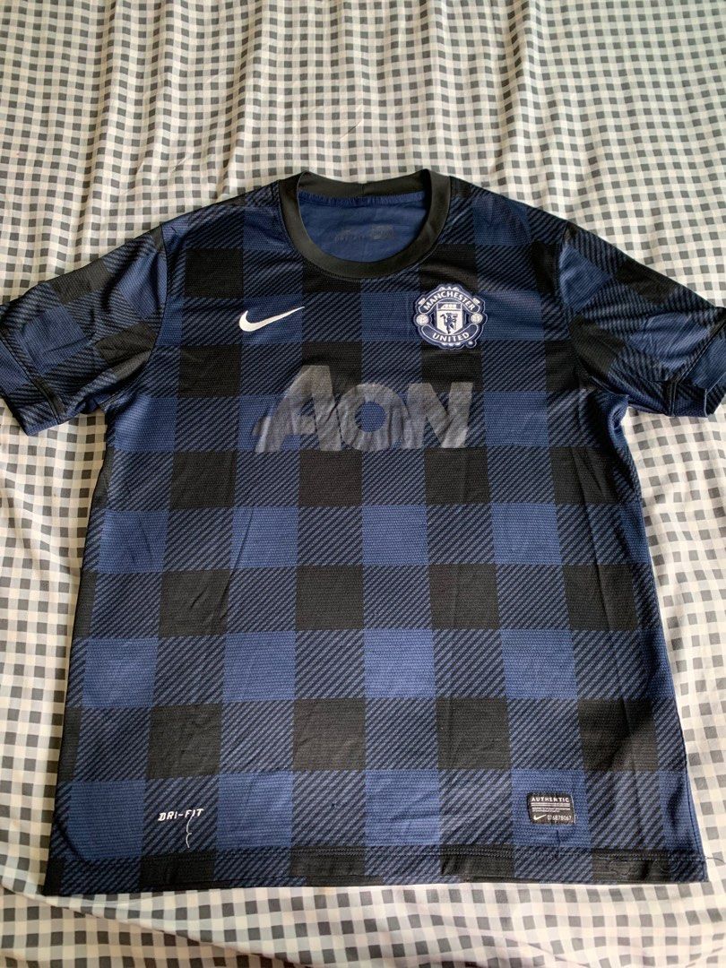 Manchester United Checkered Jersey