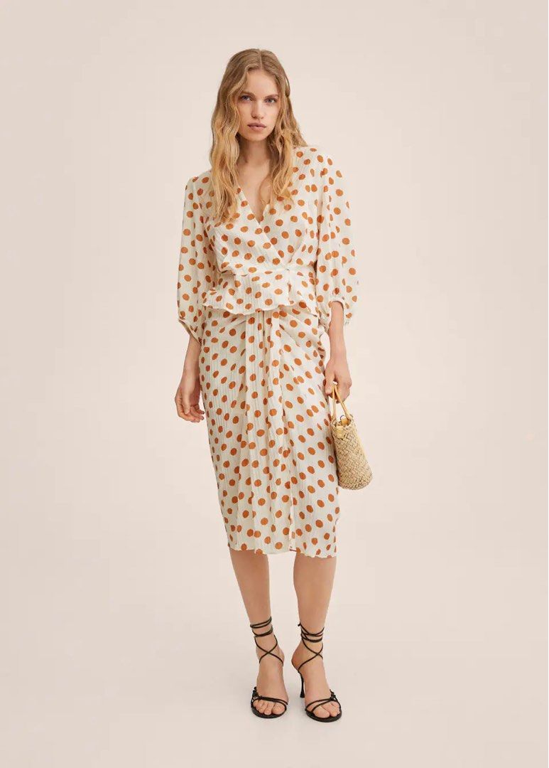 Polka dot deals skirt mango