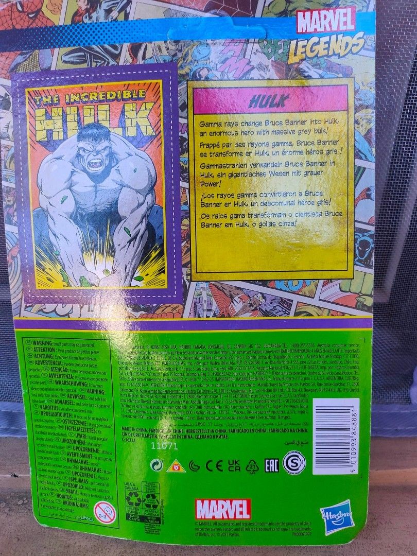 Marvel Legends Grey Incredible Hulk (Category: Figurines & Statues) located in Pasig City. Submitted by ceedeevee (Listing ID 1230447267, Image 2). Description: Unopened MOP: Gcash, Maya.
