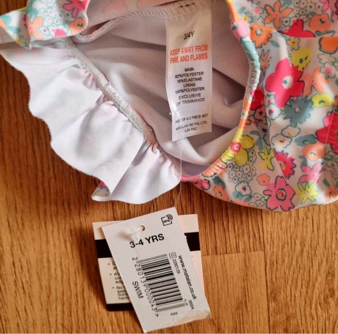 Matalan Onepiece Swimsuit 24 years old (set of 2), Babies & Kids