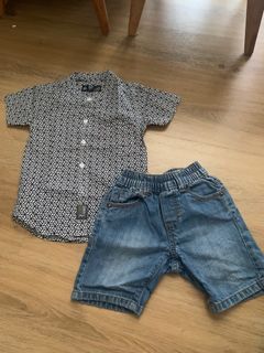Max boy shirt dan cool kids shorts jeans