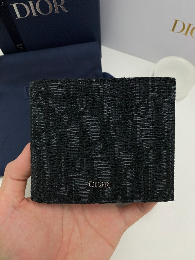 Dior oblique wallet on sale price