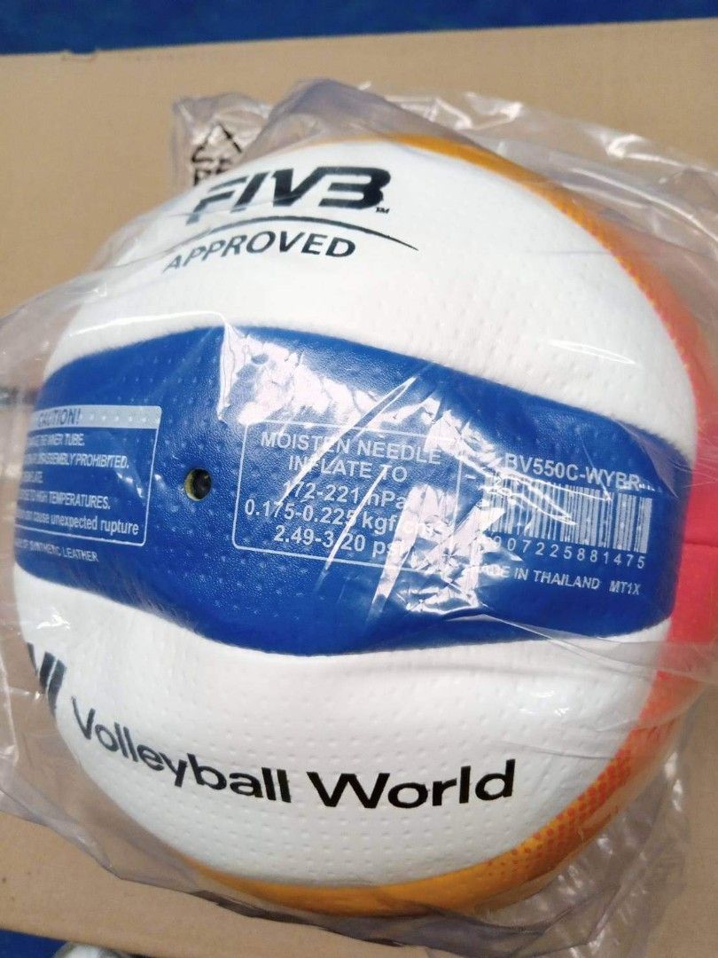 Mikasa BV 550C brand new beach volleyballs, Sports Equipment, Other ...