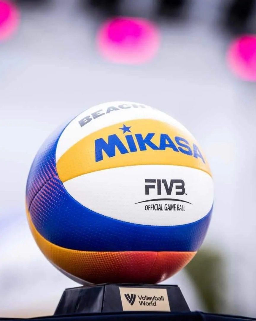 Mikasa BV 550C brand new beach volleyballs, Sports Equipment, Other ...