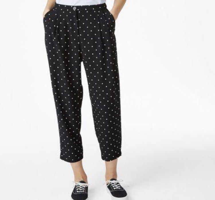 Monki polka dot top