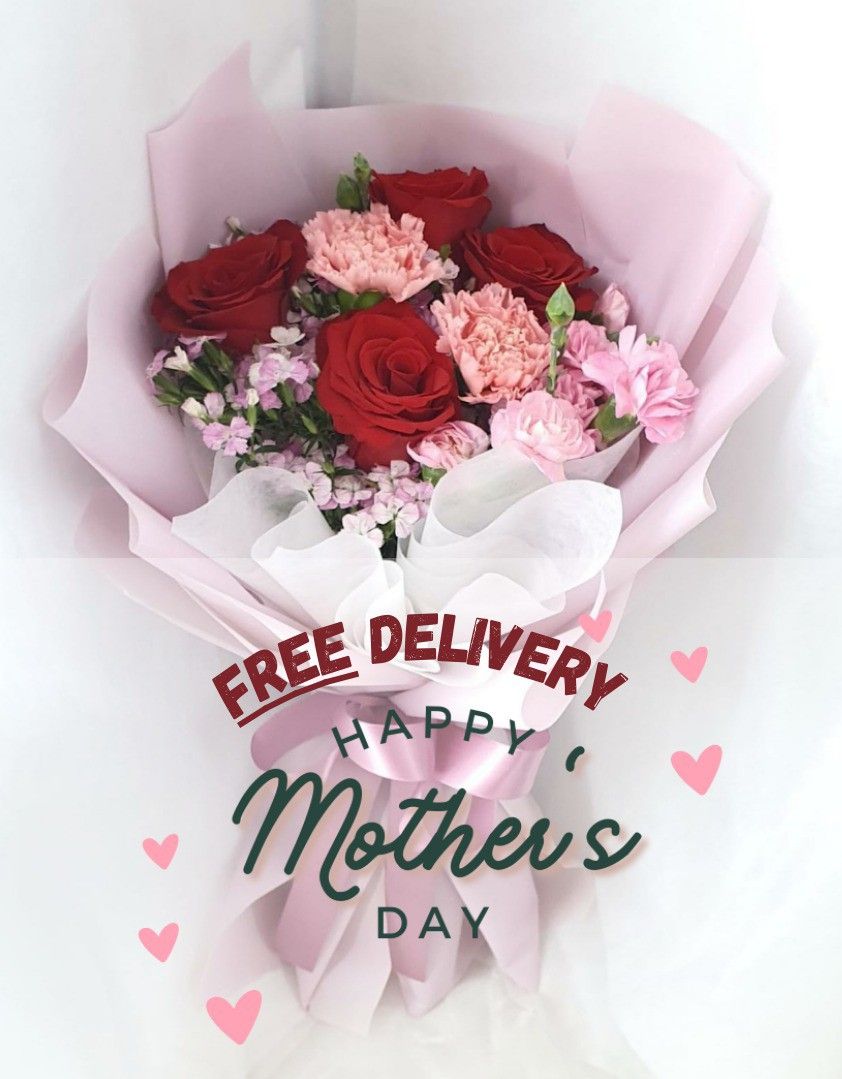 Free delivery cheap mothers day flowers