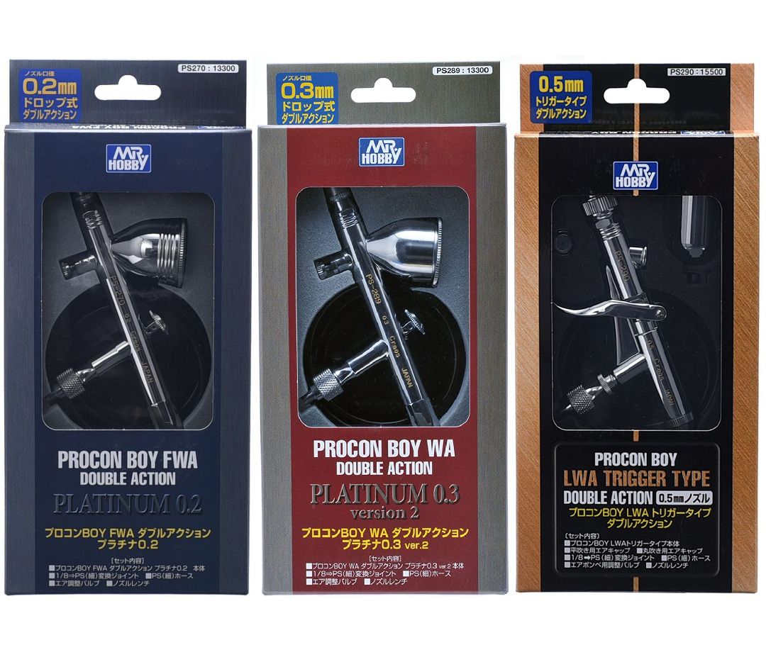 27th April] Mr Hobby Airbrush PS270 PS289 PS290, Replacement parts 