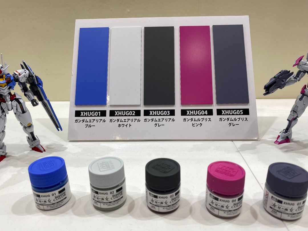 MR. Hobby Aqueous Releases new Paints to Celebrate the Witch from Mercury's  Launch