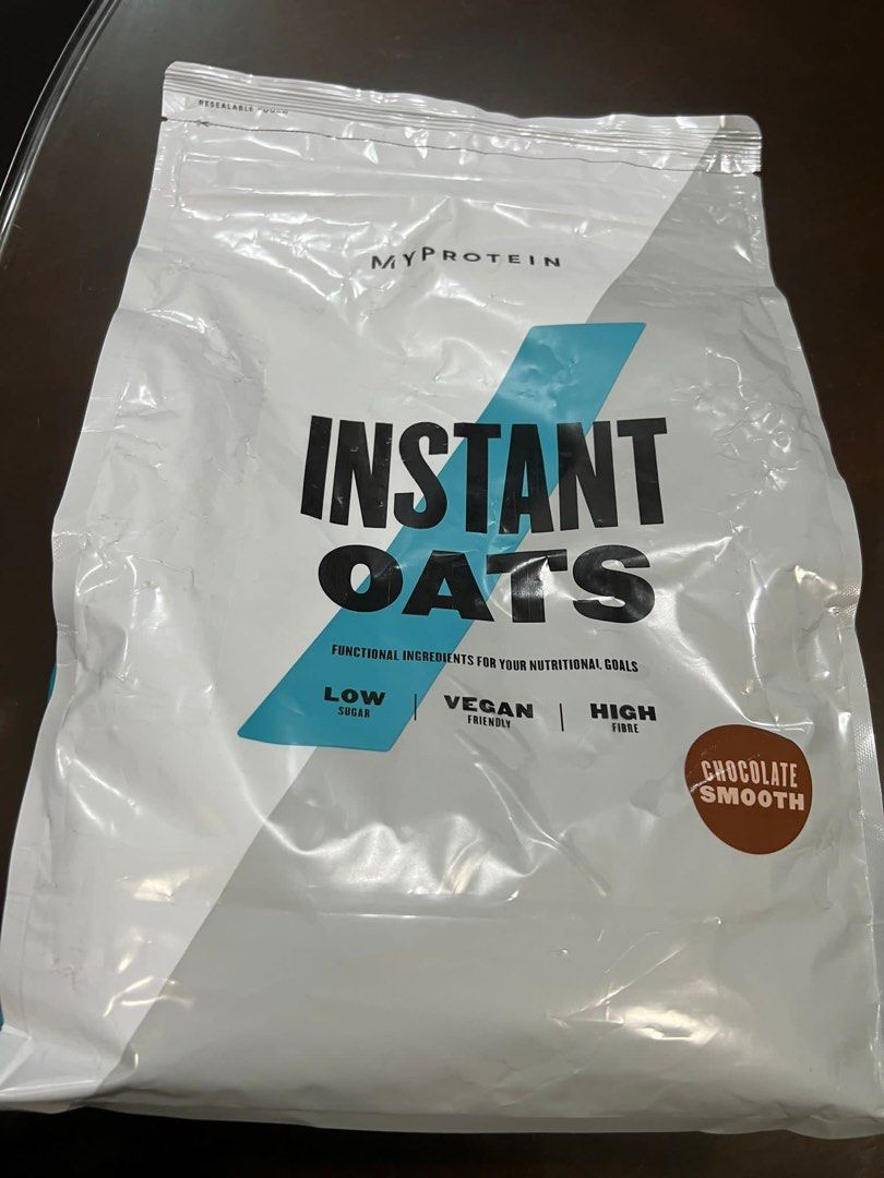 MYPROTEIN Instant Oats 2.5kg Chocolate Smooth, Health & Nutrition, Health Supplements, Sports