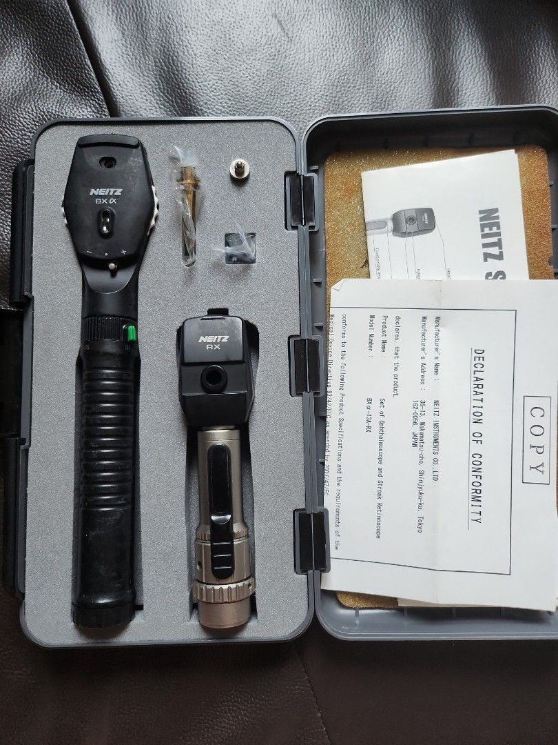 neitz halogen ophthalmoscope and retinoscope, Health & Nutrition ...
