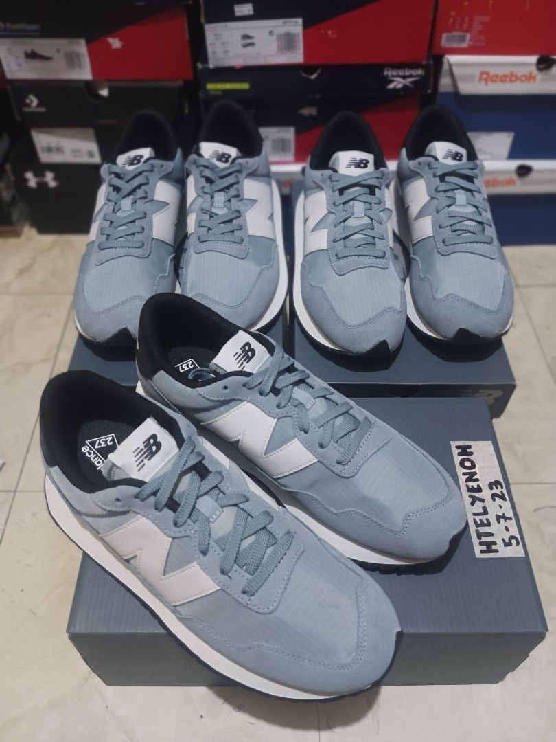 new balance 237 slate (walang ibang kulay) size 10us (walang ibang size)  brandnew legit/original 2000 each fix sf taguig location, Men's Fashion,  Footwear, Sneakers on Carousell