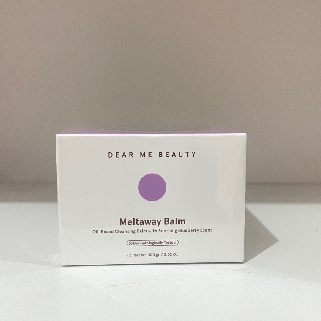 NEW Dear Me Beauty Cleansing Balm Meltaway Balm Blueberry (Hyaluronic