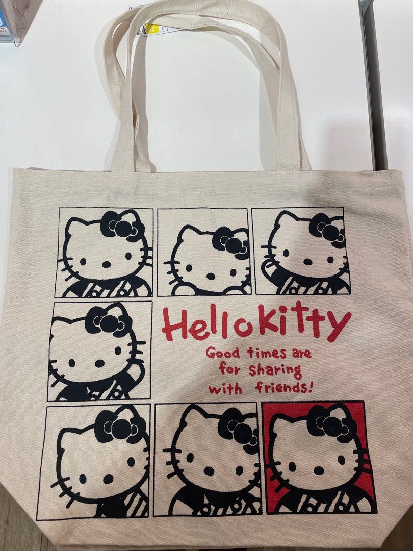 [New] hello kitty tote bag, Women's Fashion, Bags & Wallets, Tote Bags